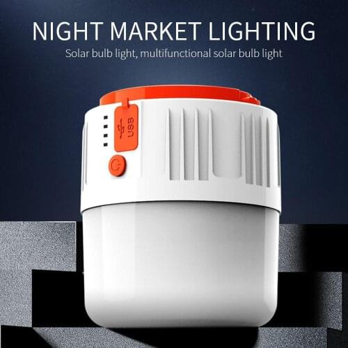 8000mAh Solar Power Lamp 42LED Light Camping Tent Light Hand Lamp LED Flashlight Waterproof Rechargeable Remote Control