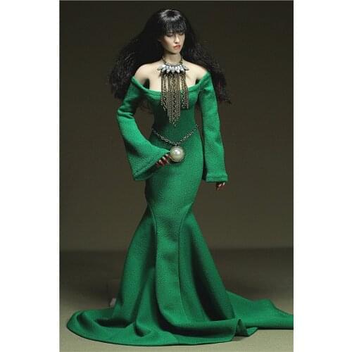 1/6 scale figure doll accessories Evening dress for 12" action figure doll fits PHICEN body.not included doll and other E2444