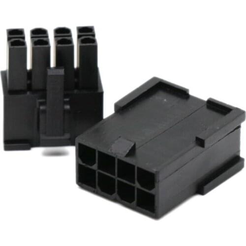 Angitu 4.2mm 8Pin ATX/CPU Cable Male Female Housing Connector Set For PC Moding-5 sets