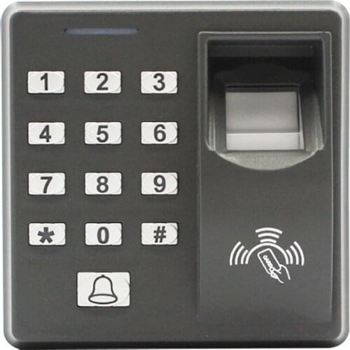 Biometric Standalone Fingerprint Access Control Without Software support keypad passord and RFID ID card wiegand26 output MF100