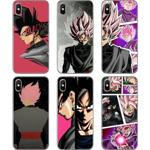 Dragon-Ball-z-super-black-goku Cell Phone Case For Xiaomi poco X3 nfc F2 Pro M3 Mi 5X 6X Max Mix 1 2 2S 3 Mi5 Mi6 Mi3 Mi4