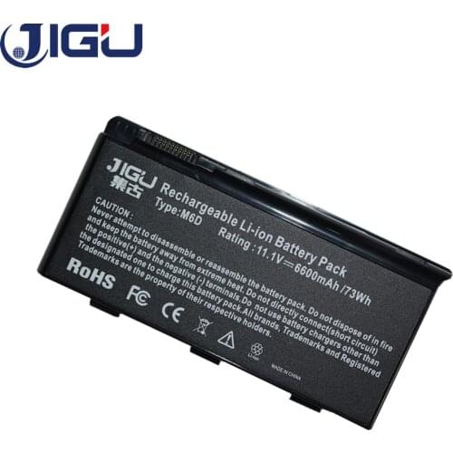 JIGU New BTY-M6D Laptop Battery for MSI GT70 GX780R GT780R GT60 GX680 GX780 GT660R GX660 GT663R GT680R GT783R 7800Mah