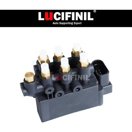LuCIFINIL 2016-2019 New Vlave Block For BMW 7 Series G11 G12 Air Suspension Compressor Pump 337206861882