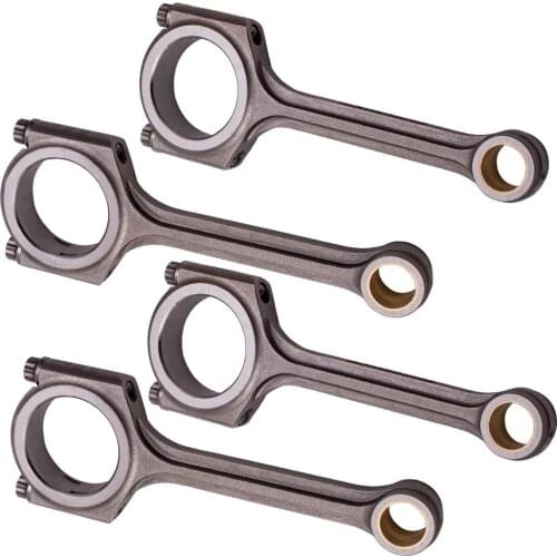 4pcs Connecting Rod Conrod for Honda Fit/Jazz GK5 L15B L15B2 ARP2000 Bolts Con rods Pleuel Bielle Floating Piston Pin Rods