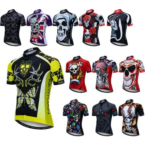 KEYIYUAN Mallot Ciclismo Hombre Verano 2021 Maillot Vtt Homme Cycling Jersey Men Roupa Bike Wielren Kleding Roupas Heren