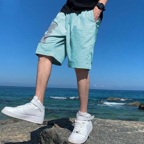 Mens Shorts Summer Casual Bermuda Beach Shorts Casual Mens Beach Shorts Breathable Trouser Male Shorts Brand Clothing