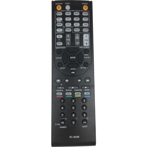 New Replacement Remote Control For Onkyo RC801M RC-801M HTS7409 HT-S7409 AV Reciever