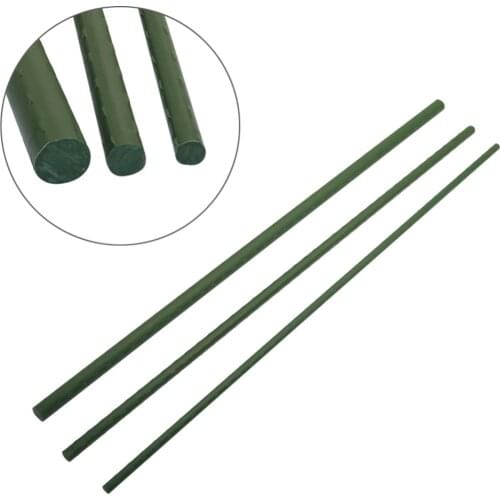 Plant support Greenhouse Gardening pillar Plastic coated steel pipe Climbing vine bracket Agriculture tools Flower support 6 Pcs