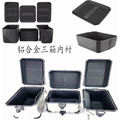Suitablefor BMW R1200GSR1250GS/ADV modified aluminum alloy tail box/side box liner/F850GS three box liner Decoration accessories