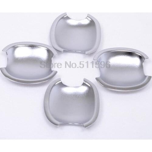 Fit for Ford Focus 2012-2015 ABS Chrome Door Handle Bowl Door Handle Protective Covering Cover Trim car accessories car styling