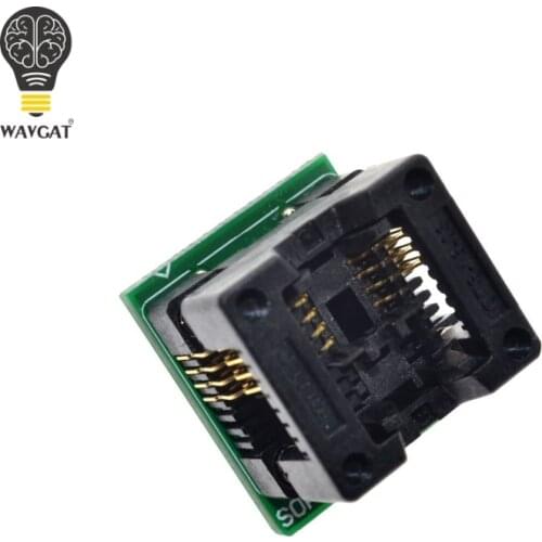 Suq SOIC8 SOP8 to DIP8 Wide-body Seat Wide 200mil Programmer Adapter Socket Blue