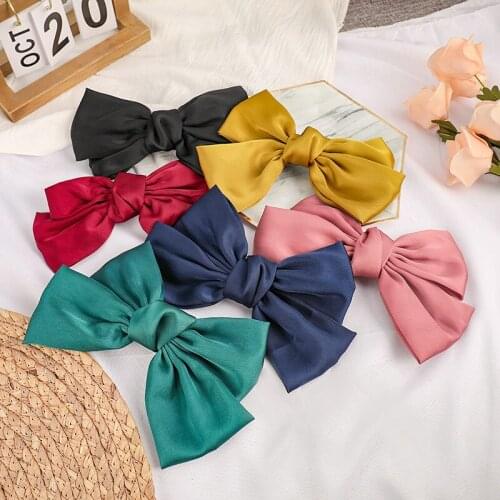 Fashion Floral Print Scrunchie Silk Elastic Hair Band For Women Hair Scarf Bows Rubber Ropes Clip Girls Hair Ties Hair Accessory