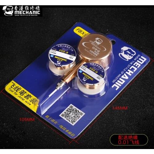 MECHANIC Iphone Fingerprint Flight Maintenance Fly line Special Pen with 0.01mm Fly Line Ease Spot Welding of Repair Main Board