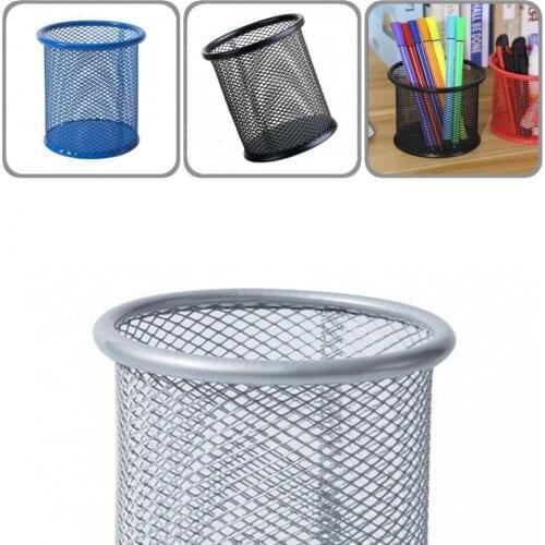 Lightweight Great Good Load Capacity Pencil Cup Pot Practical Pen Holder Vibrant Color for Office