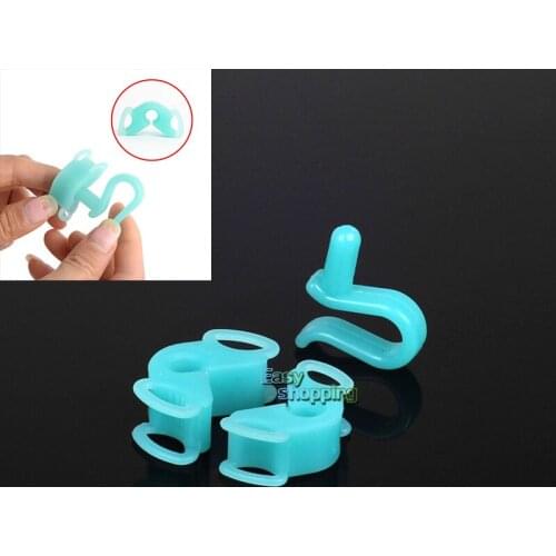 New 1Box Expansion chamber holder Dental Bite Blocks Silocone Cheek Retractor