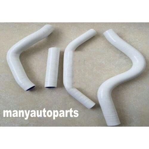 FOR SUZUKI RM250 RM 250 1991 1992 91 92 Silicone Radiator Hose White color