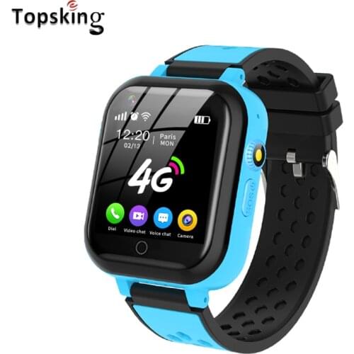 IP67 Waterproof 4G Smart Remote Camera GPS WI-FI Kid Students Wristwatch Video Call Monitor Tracker Location Android Phone Watch