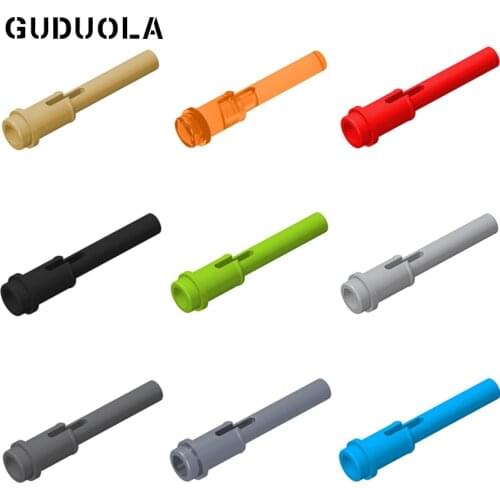 Guduola Special Bricks Half Pin with Bar 2L 61184 Technic Parts MOC Building Block Education Toys Parts 80pcs/LOT