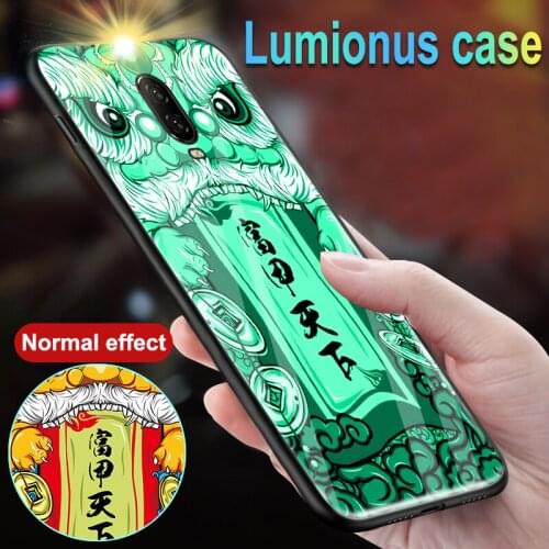 Luminous Cases For Oneplus 5 T One Plus 5T Back Protect Cover Lucky Pig Phone Case For Oneplus 6 T 6T