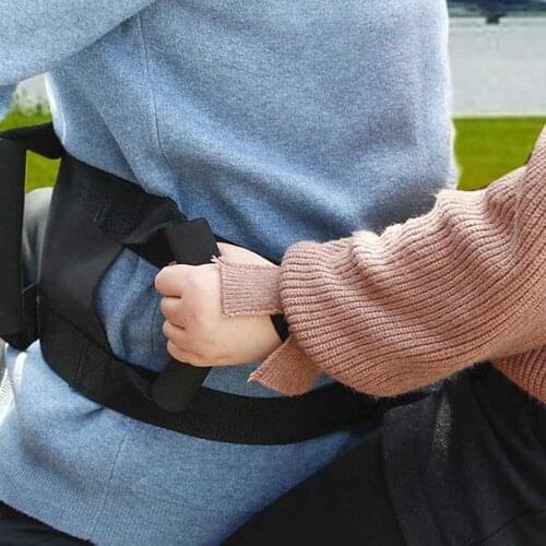 Universal Motorcycle Safety Belt Rear Seat Passenger Grip Grab Handle Non-slip Strap Back Seat Safety Armrest Adjustable