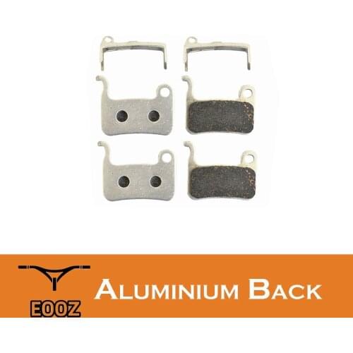 2 Pairs Bicycle Aluminum Alloy Back Disc Brake Pads For A01S M06 M07 XTR M975 M966 M965 Saint M800 XT M775 M765 M665 DEORE M545