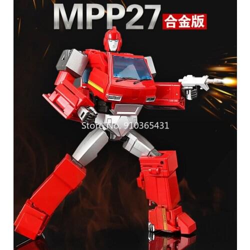 WJ New Oversize 28cm Mpp27 Transformation Boy Action Figure Robot Car Model Kid Adult Toy Gifts