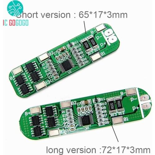 4S 12A 14.8V 16.8V 18650 Lithium Battery Protection Board 4 Cells Li-ion Lipo Polymer Charger Protection BMS/PCM/PCB Module