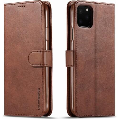 Case For iphone XS X MAX 11 Pro Cover Case Luxury Leather Wallet Magentic Flip Plain Stand Phone Bag For iphone 11 Pro Max Coque