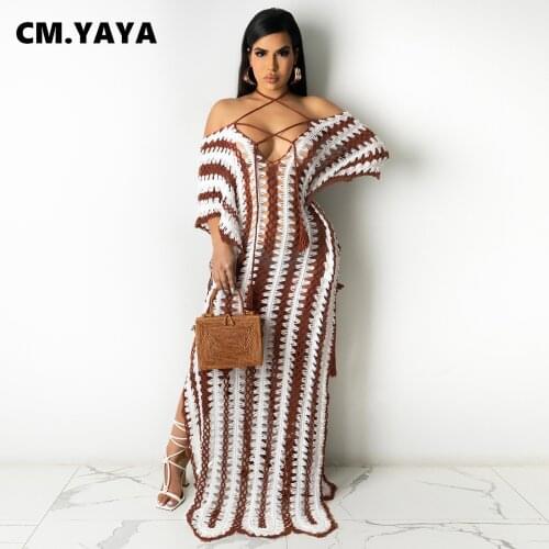 CM.YAYA Womens Beach Dresses