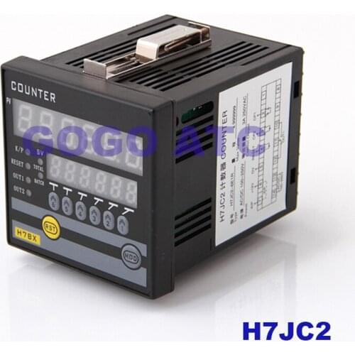 H7JC2 digital display electronic induction plus and minus reversible industrial intelligent digital meter meter relay output