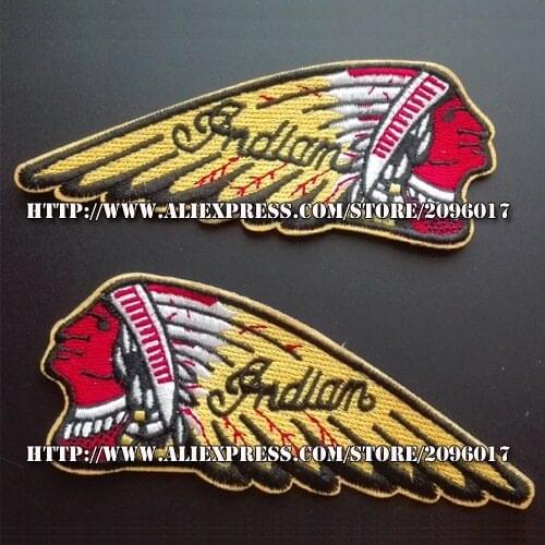 Custom Indian patches for Motorcycle Clothing jacket badges applique sticker biker iron on sewing on patches accessories