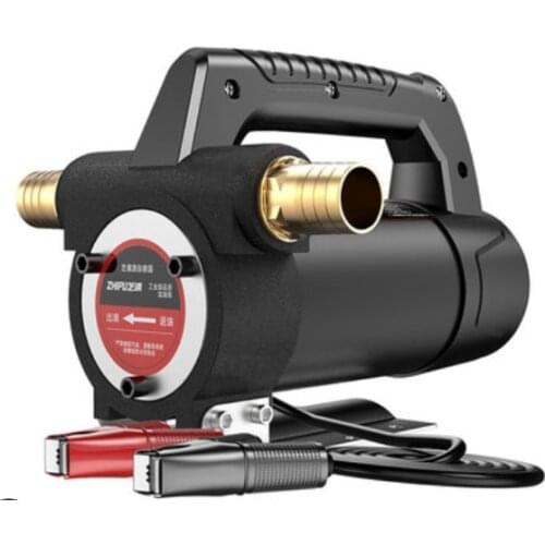 Engine Oil Pump,12v/24 220V Electric Oil Diesel Fuel Transfer Pump Assembly W/ Meter Manual Nozzle ,Car Oil Change 200W