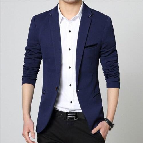 2018 Spring and Autumn New Small Suit Mens Korean version of the Slim Suit Mens version of the youth Large size 4XL 5XL coat