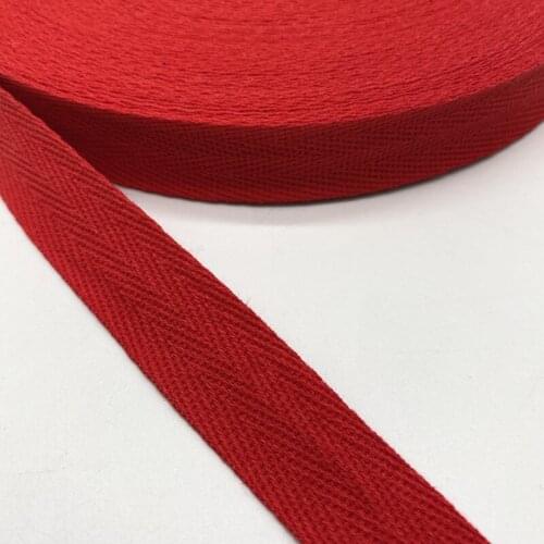 New 10mm 20mm 100% Cotton Ribbon Hserringbone Ribbon Hair Bow Party Christmas Wedding DIY Sewing Crafts #05