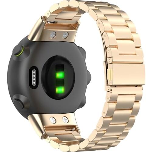 Watch Strap Replacement Metal Watchband Bracelet for Garmin Forerunner 45/Forerunner 45 S/Swim2 Watch Accessories