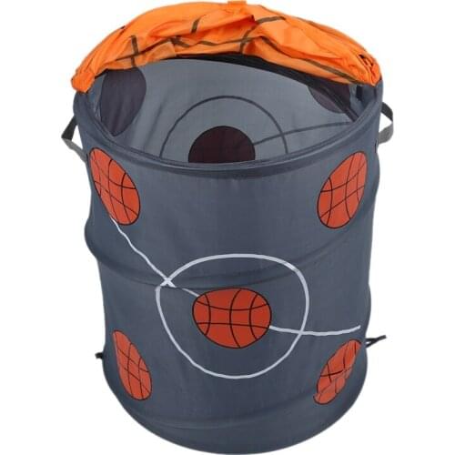 Collapsible Laundry Basket Storage Barrels Storage Barrel Polyester Cloth Toy Store