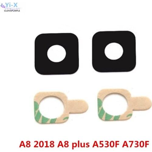 10pcs/lot Rear Camera glass lens For Samsung Galaxy A8 2018 A8 plus + A530F A730F