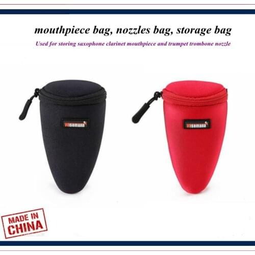 Mouthpiece bag , flute head bag , mouth bag - Trumpet trombone horn saxophone clarinet mouthpiece mouth bag