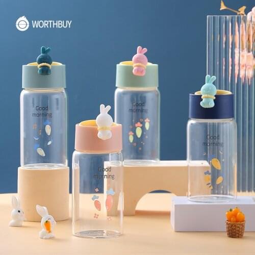 WORTHBUY Glass Water Bottles