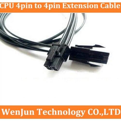 Hot Sale CPU 4pin male to 4pin female power extension cable 4pin extension cord 20 cm