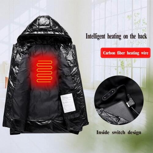 New Winter Men And Women Fever Vest USB Smart Electric Heating Vest Easy To Clean With Thermostat For Winter Keep Warm