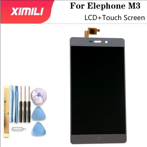 5.5 inch For Elephone M3 LCD Display +Touch Screen Assembly For M3 lcd Digitizer Sensor Glass Panel+free tools