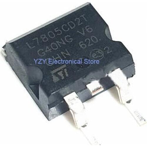 10PCS/LOT L7805CD2T L7805C2T TO-263 TO263 L7805 SOT L7805AC2T Three-terminal voltage regulator NEW ORIGINAL Fast Shipping