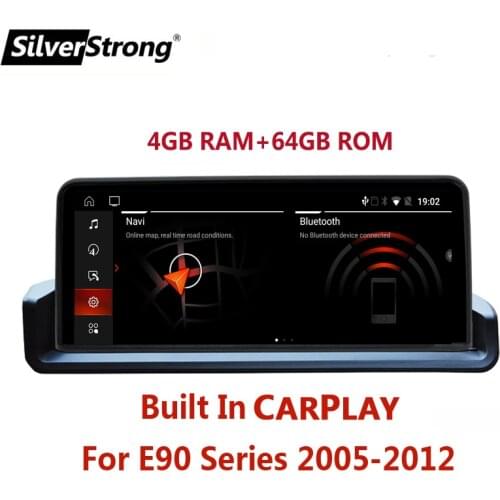 1920*720P 4GB CarPlay,Android E90 E91 E92 E93 Multimedia Player for BMW 320/325/330/M3,iDrive Controller Support,Left Hand Drive