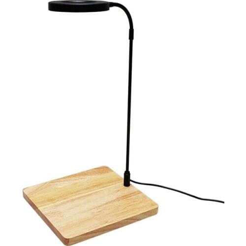 Aquarium LED Light Waterproof Miniature Landscape Succulent Home USB Powered Fish Tank Full With Wood Board Anti Insect Light