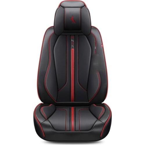 3D Car Seat Cover Leather Cushion Orange Black Red Blue White Seat Cover For Infiniti EX25 FX35/45/50 G35/37 JX35 Q70L QX80/56