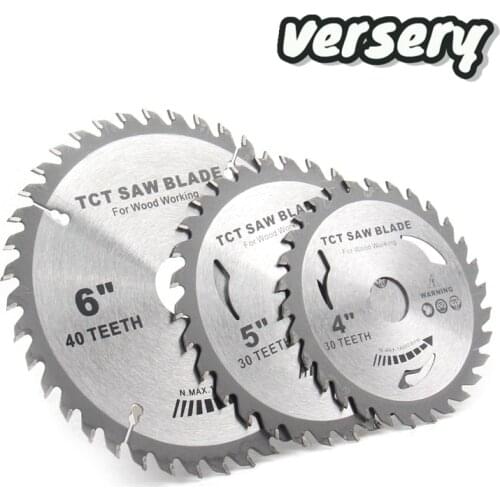 Free Shipping 110/125/150/180/200/230mm Tungsten Carbide Tip 30/40/60T Circular Saw Blade Disc Woodworking Cutting For Wood tool