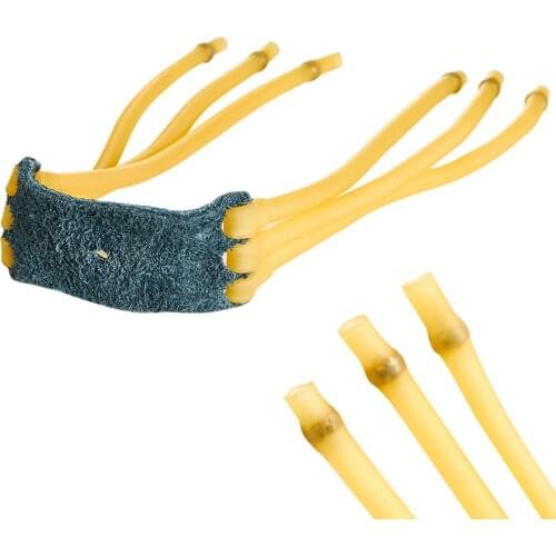 Elastic Sling Shot Rubber Band Catapult Bungee Outdoor Hunting Game Tool