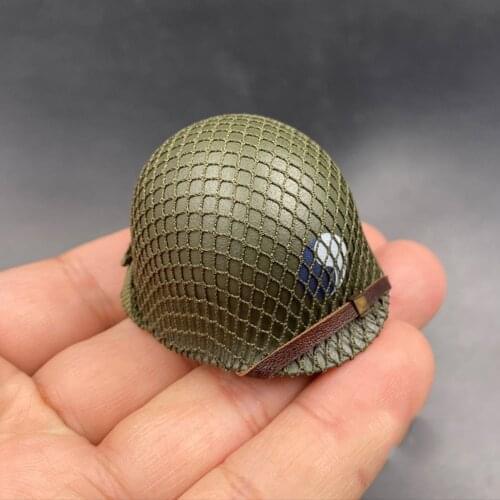 Best Sell Toy Model 1/6 Scale World War II German Wehrmacht Air Force M35 Metal Helmet Model For Mostly Soldier Action