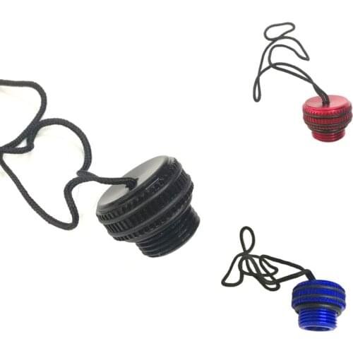 Scuba Diving Dive DIN Tank Valve Threaded Cover Aluminum Dust Plug Protector Cap Tank Regulator Protection Cover